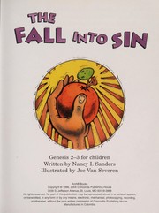 Cover of: The fall into sin: Genesis 2-3 for children