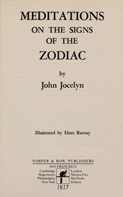 Cover of: Meditations on the signs of the zodiac