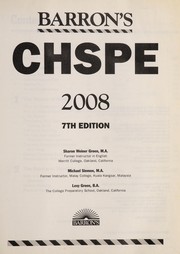 Cover of: CHSPE 2008