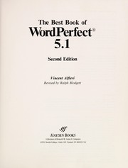 Cover of: The best book of WordPerfect 5.1