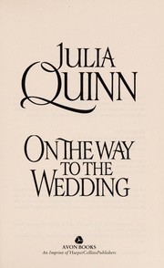Cover of: On the Way to the Wedding