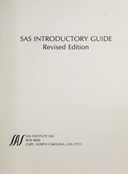 Cover of: SAS Introductory Guide
