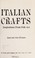 Cover of: Italian crafts