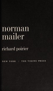 Norman Mailer by Poirier, Richard.