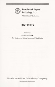 Diversity by Ruth Patrick