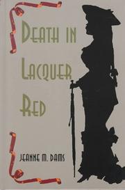 Cover of: Death in lacquer red: a Hilda Johansson mystery