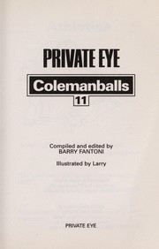 Cover of: Private eye Colemanballs 11