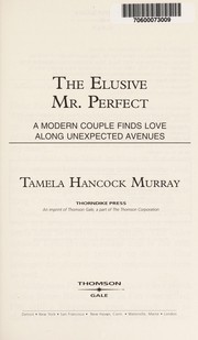 Cover of: The elusive Mr. Perfect: a modern couple finds love along unexpected avenues