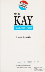 Cover of: Mary Kay: cosmetics queen
