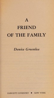 Cover of: A Friend of the Family