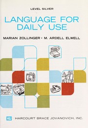 Cover of: Language for daily use