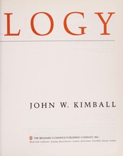 Cover of: Biology by John W. Kimball