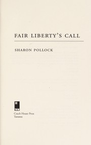Cover of: Fair liberty's call