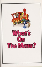 Cover of: What's on the menu?