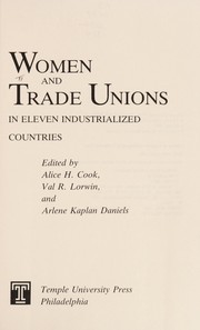 Cover of: Women and trade unions in eleven industrialized countries