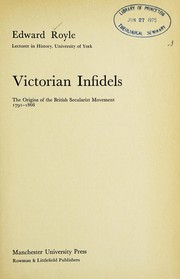 Victorian infidels by Edward Royle