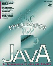 Cover of: Presenting Java by John December