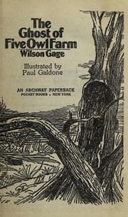 Cover of: Ghost of Five Owl Farm