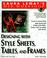 Cover of: Designing with style sheets, tables, and frames