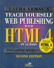 Cover of: Teach yourself Web Publishing with HTML 4 in 14 days
