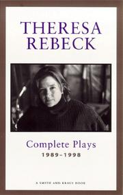 Cover of: Theresa Rebeck