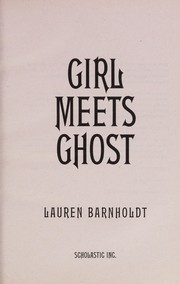 Cover of: Girl meets ghost