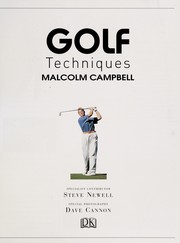 Cover of: Golf techniques