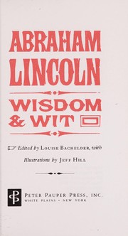 Cover of: Wisdom and Wit