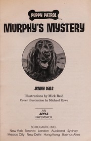 Cover of: Murphy's mystery by Jenny Dale