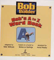 Cover of: Bob's A to Z word book