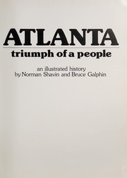 Cover of: Atlanta by Norman Shavin, Bruce Galphin