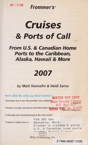 Cover of: Frommer's Cruises and Ports of Call 2007.