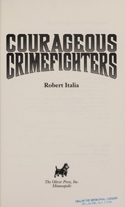 Cover of: Courageous crimefighters