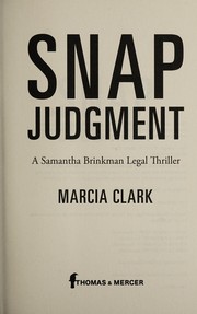 Cover of: Snap judgment
