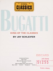 Cover of: Bugatti: king of the classics