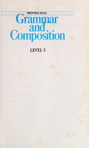 Cover of: Prentice-Hall grammar and composition.