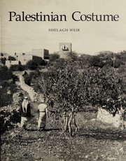 Cover of: Palestinian costume by Shelagh Weir