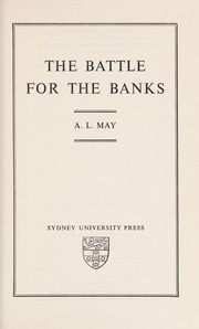 Cover of: The battle for the banks.