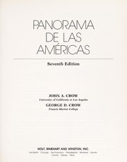 Cover of: Panorama de las Américas