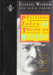 Cover of: The political tales and truth of Mark Twain