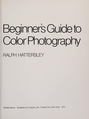 Cover of: Beginner's guide to color photography