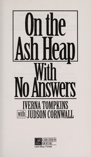 Cover of: On the ash heap with no answers