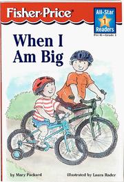 Cover of: When I am big