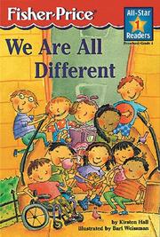Cover of: We are all different