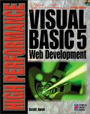 Cover of: Visual Basic 5 Web development by Scott Jarol