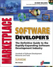 Cover of: Software developer's marketplace