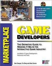 Cover of: Game developer's marketplace