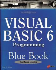 Visual Basic 6 programming blue book by Peter G. Aitken