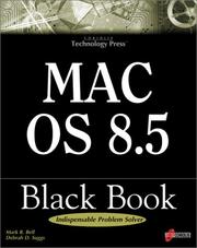 Cover of: Mac OS 8.5 black book