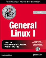 Cover of: General Linux I Exam Prep (Exam: 101)